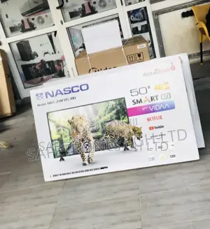 Nasco Adjustable 50 Inch Led Smart (Black) Tv