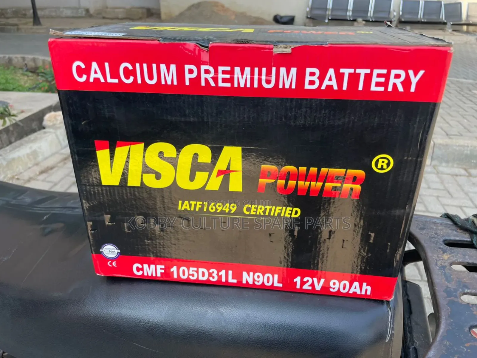 Original Visca 17 Plate Battery Available for All Cars 