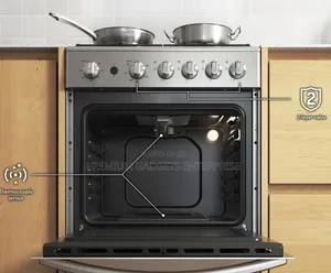 Stainless Steel Samsung 4 Burner Gas Cooker, Grill , Oven