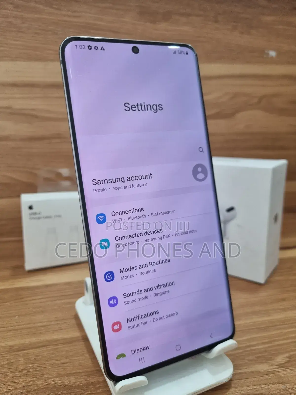 Samsung Galaxy S20 Ultra 5G 128 GB White