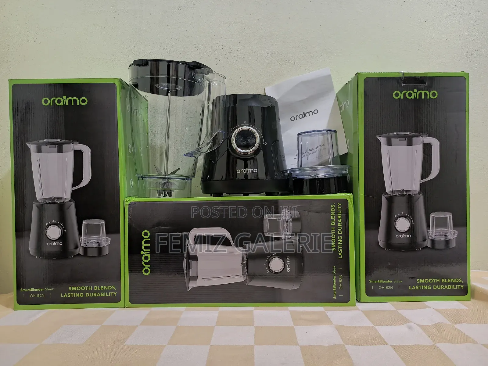 Oraimo Smartblender Sleek 1.5l 2 Speeds Blender