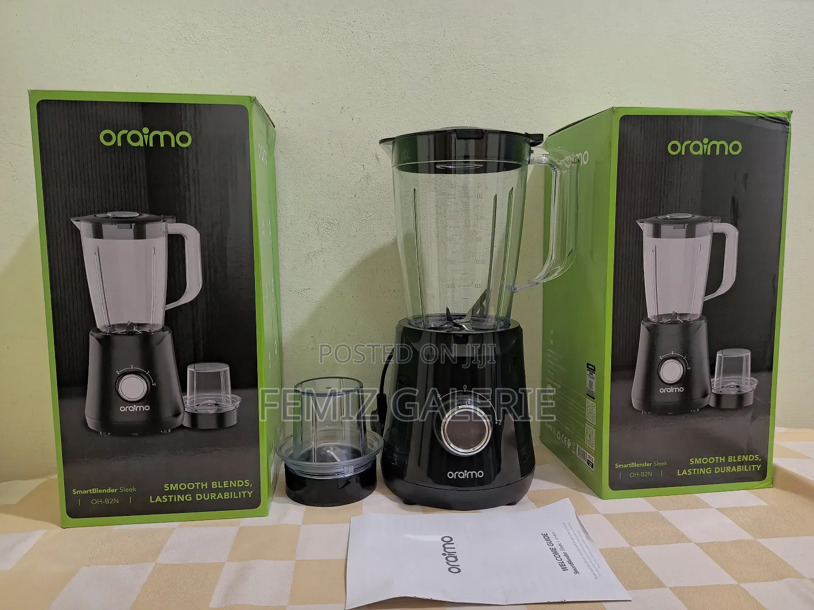 Oraimo Smartblender Sleek 1.5l 2 Speeds Blender