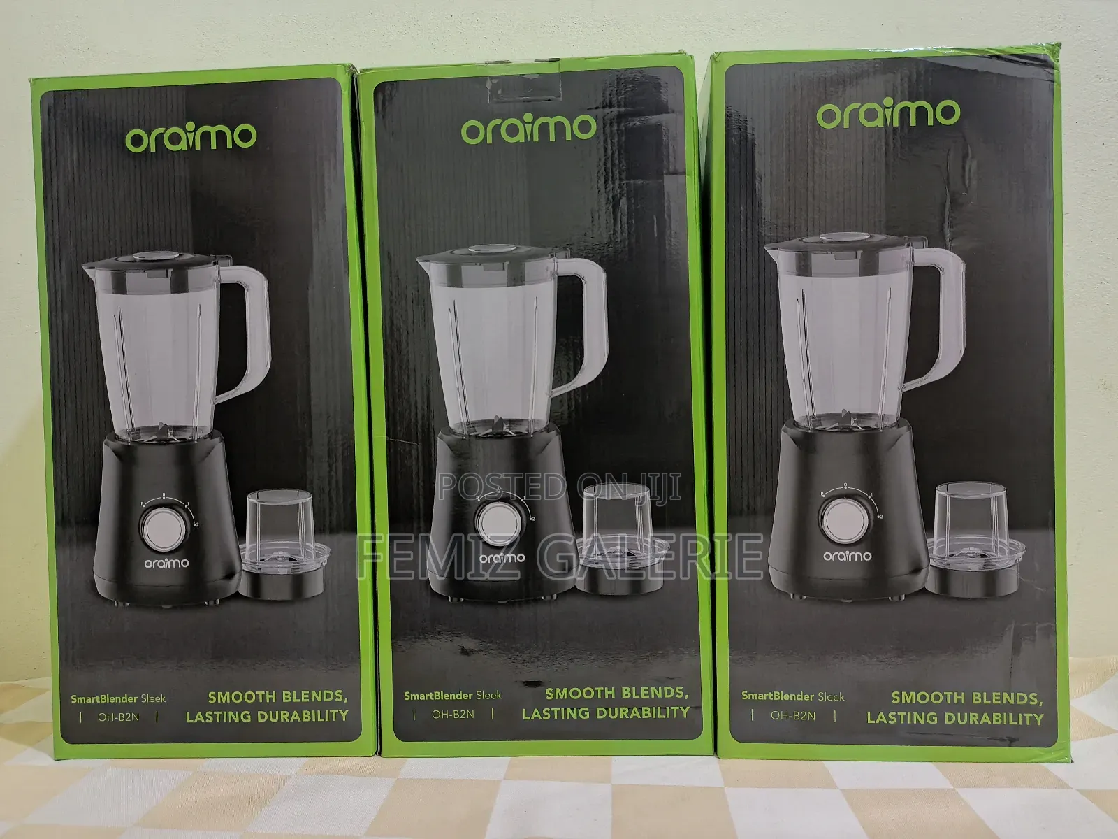 Oraimo Smartblender Sleek 1.5l 2 Speeds Blender