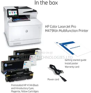 Hp Color Laserjet Pro M479fdn Multifunction Printer