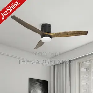 Ceiling Fan With Light(Wooden Blade)