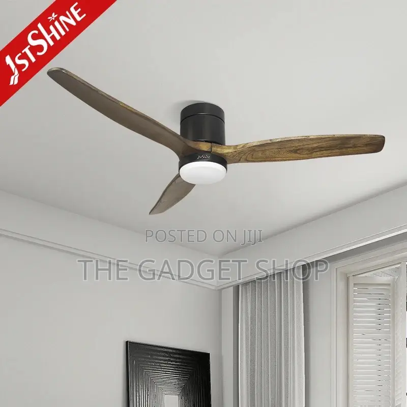 Ceiling Fan With Light(Wooden Blade)