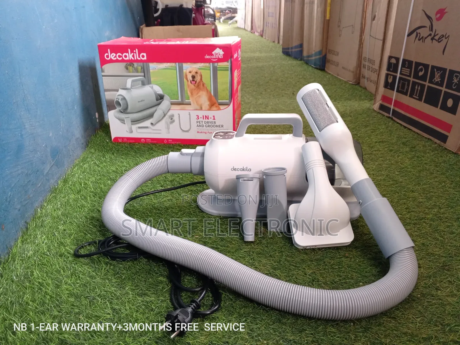 Easy to Use Decakila 3in1 Pet Dryer and Groomer Pet Dryer