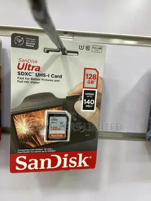 128gb SDXC Card 140mb/S