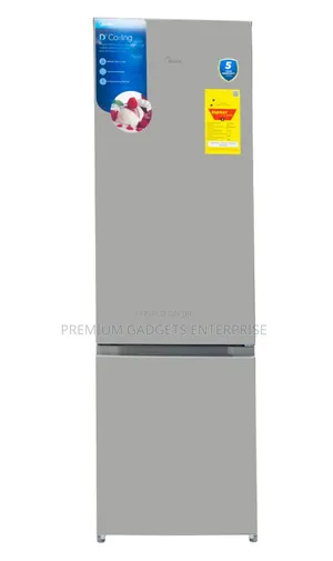 Sleek Design Midea 262ltrs Bottom Freezer Refrigerator