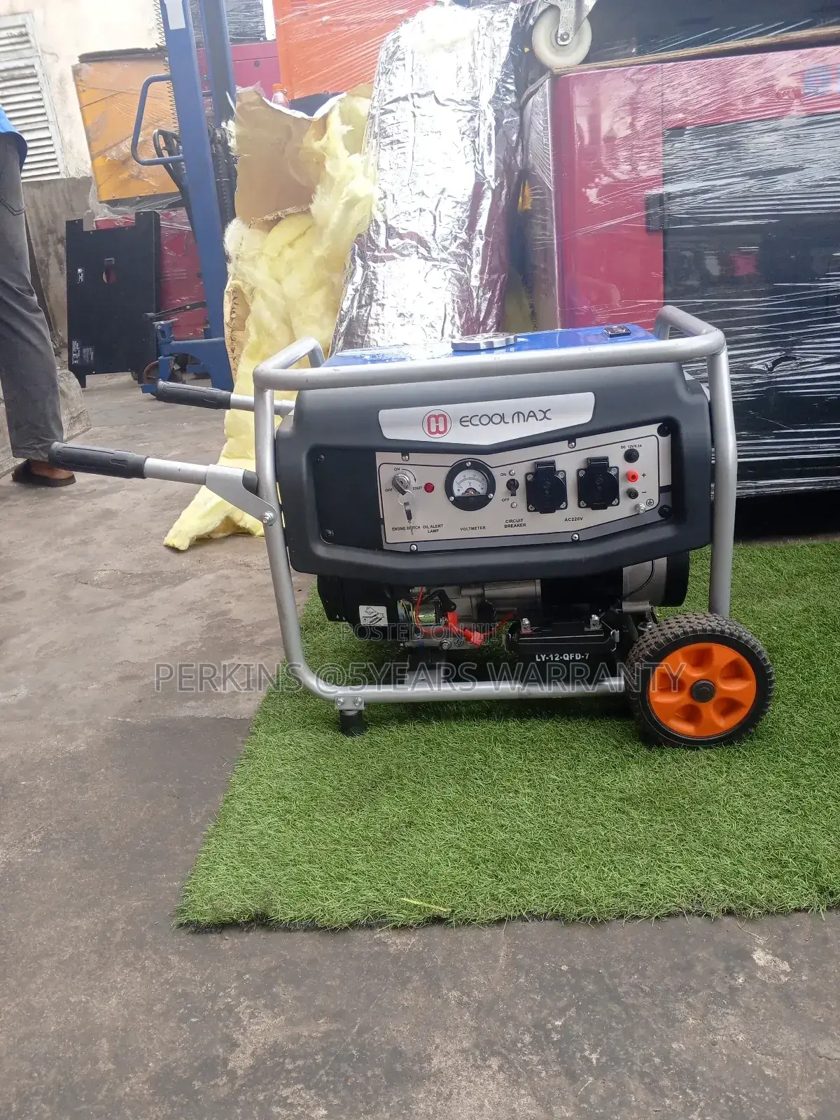 Ecoolmax Generator 7.5kva Generators Brand New 8500w Petrol