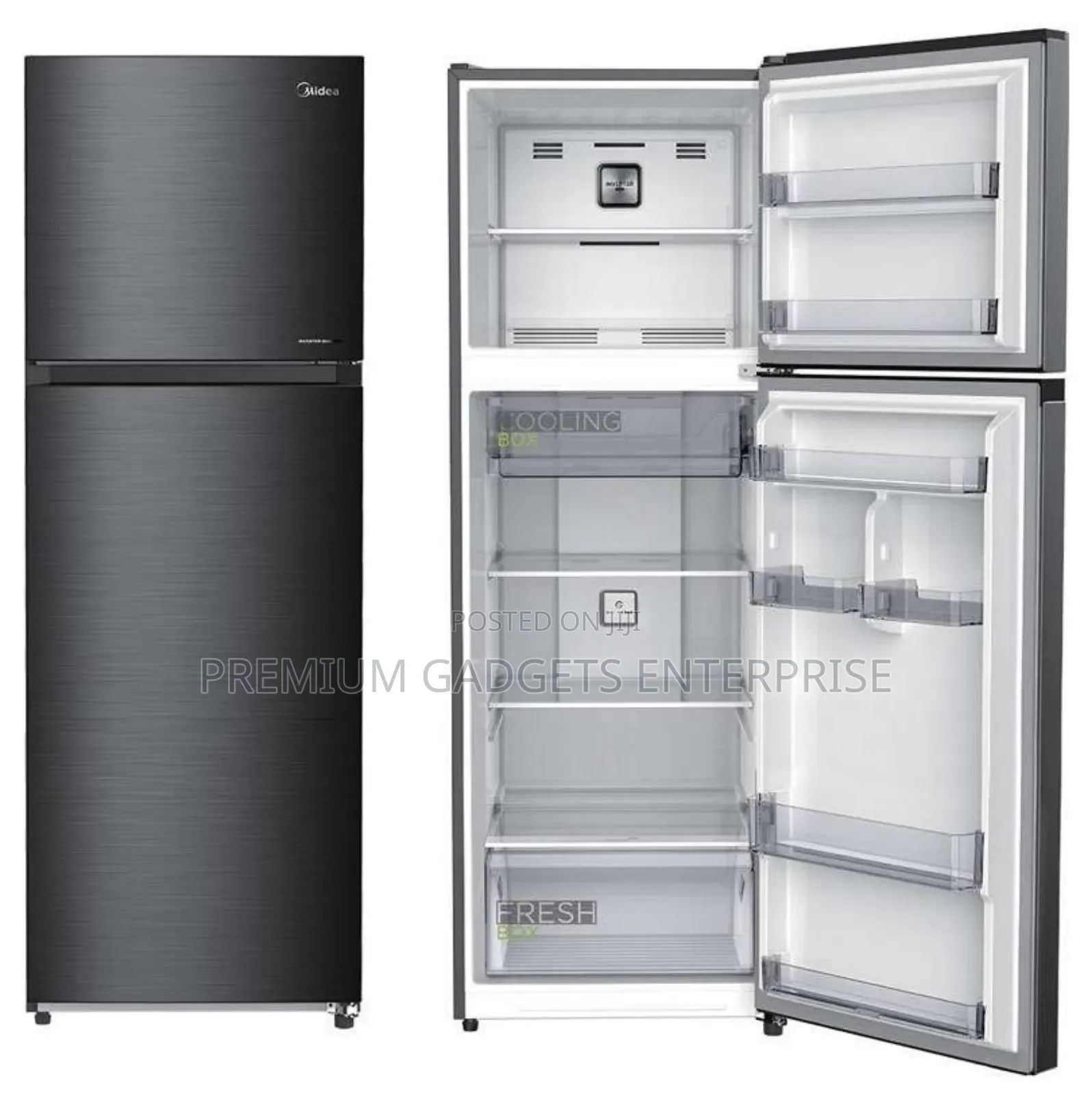 Midea 360L Top Freezer 4 Stars-Fridge-Mdrt489mte46