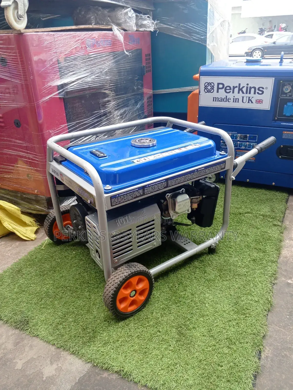 Smart Generators Ecoolmax Generator 7.5kva, 8500watt Petrol