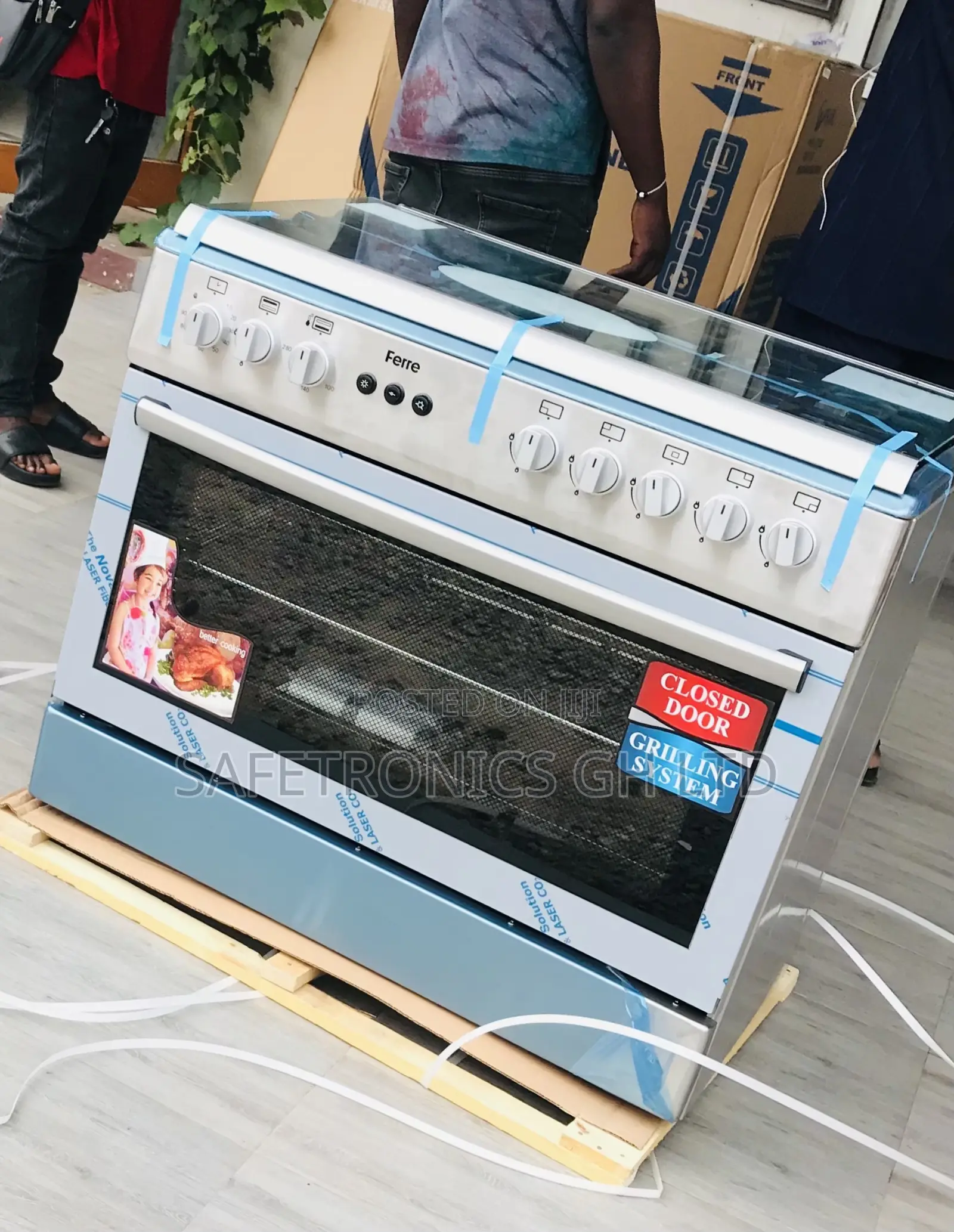 Order 5 Burner ; Ferre Oven With Grill 60/90