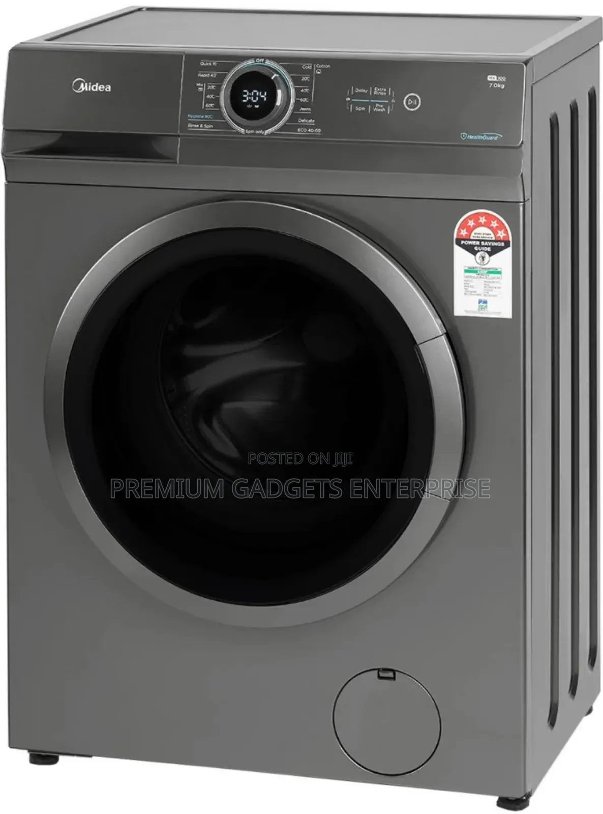 Midea 7kg Front Load Full Auto Washing Machine Mf100w70/T-Gh