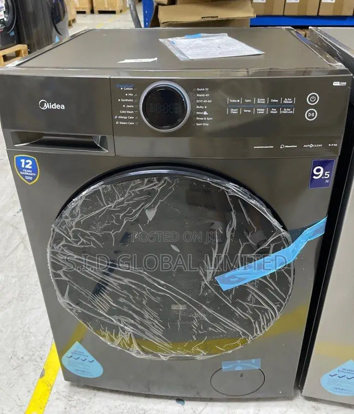 Neat MIDEA-7KG-FRONT-LOAD-FULL-AUTO-WASHING-MACHINE