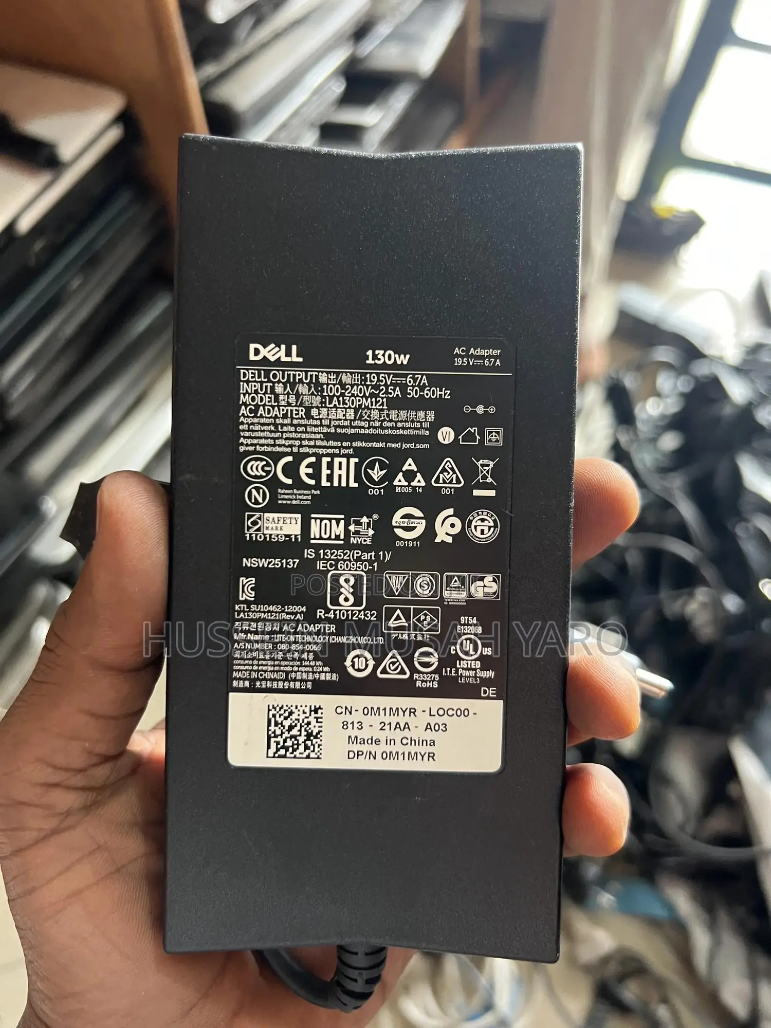 Dell Small Pin Original 130 Watt