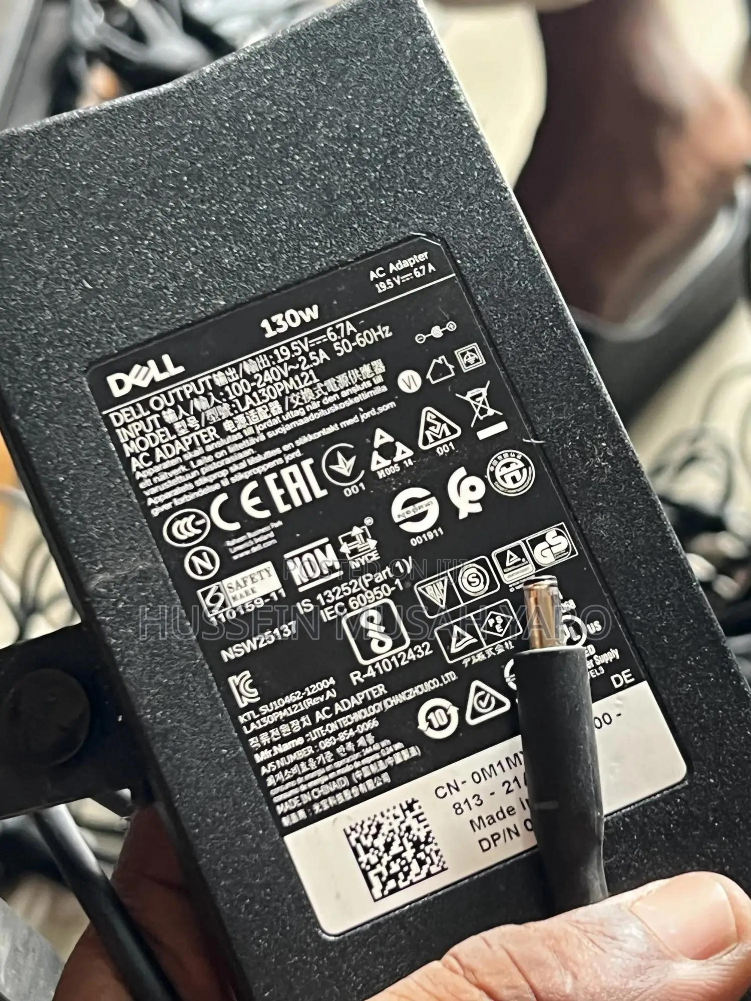 Dell Small Pin Original 130 Watt