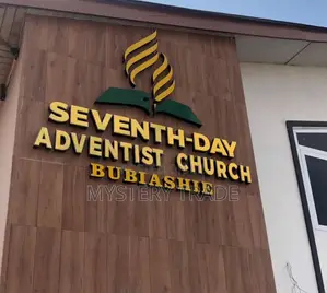3d Signage for Seventh Day Church