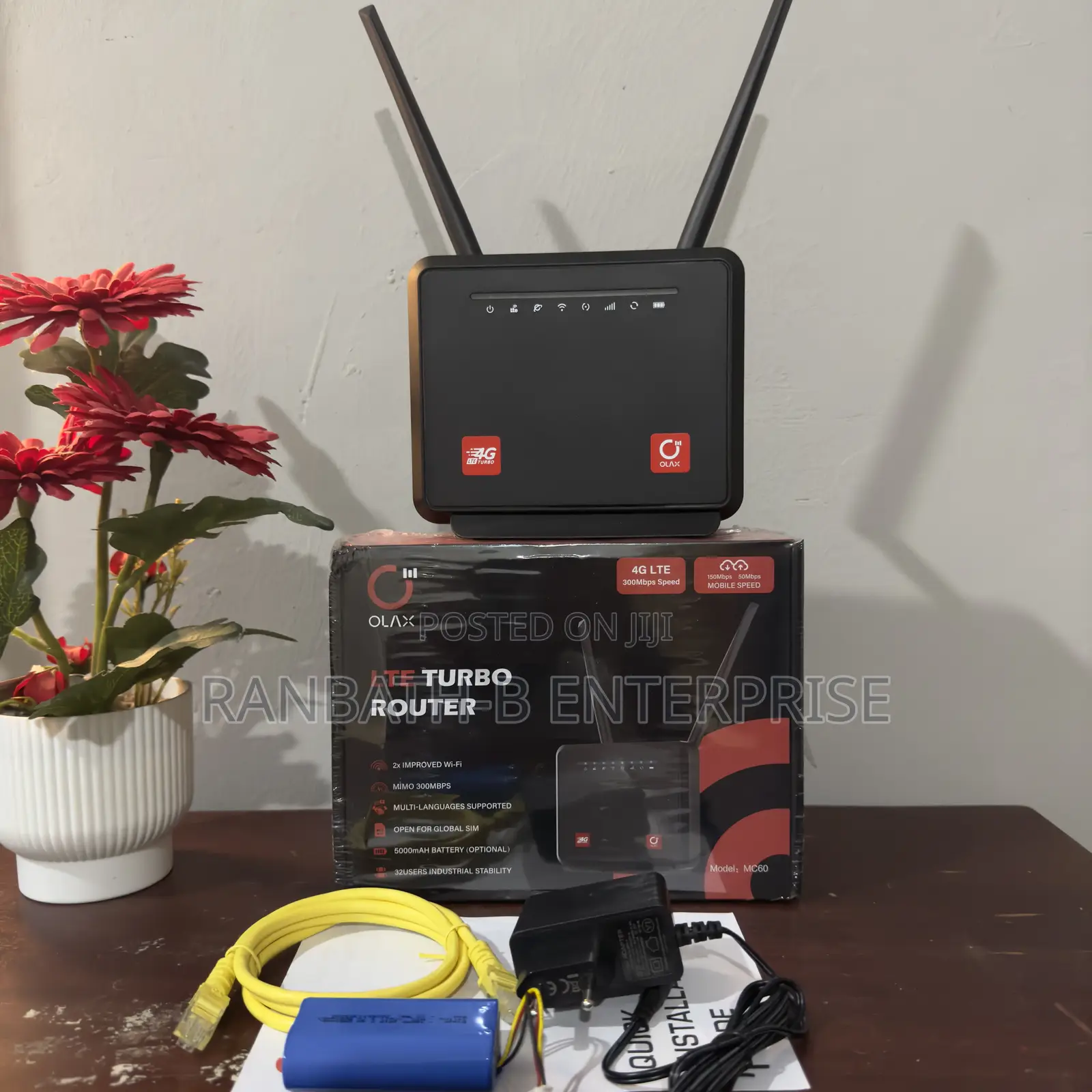 Turbo Net Olax Mc60 LTE Wireless Router