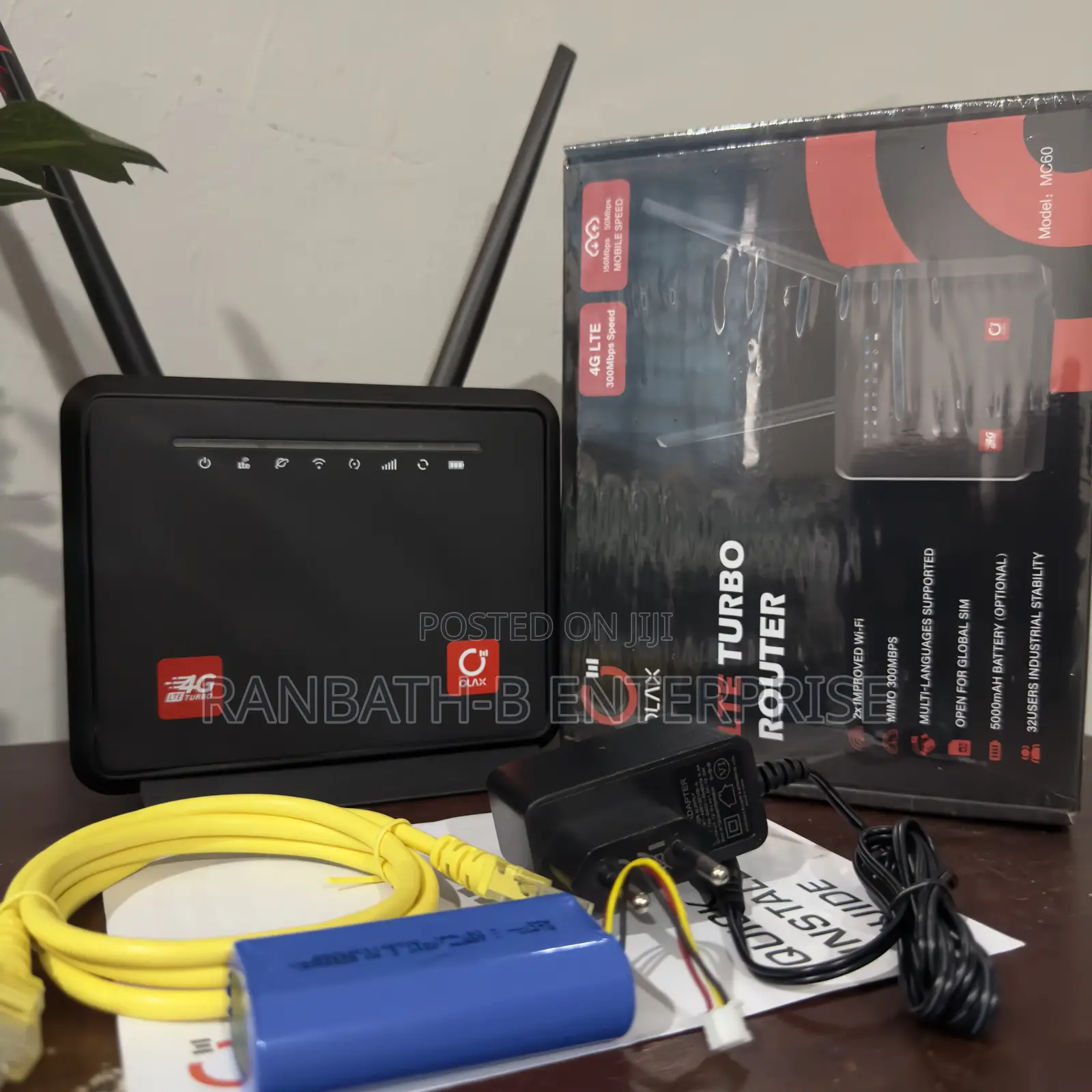 Turbo Net Olax Mc60 LTE Wireless Router