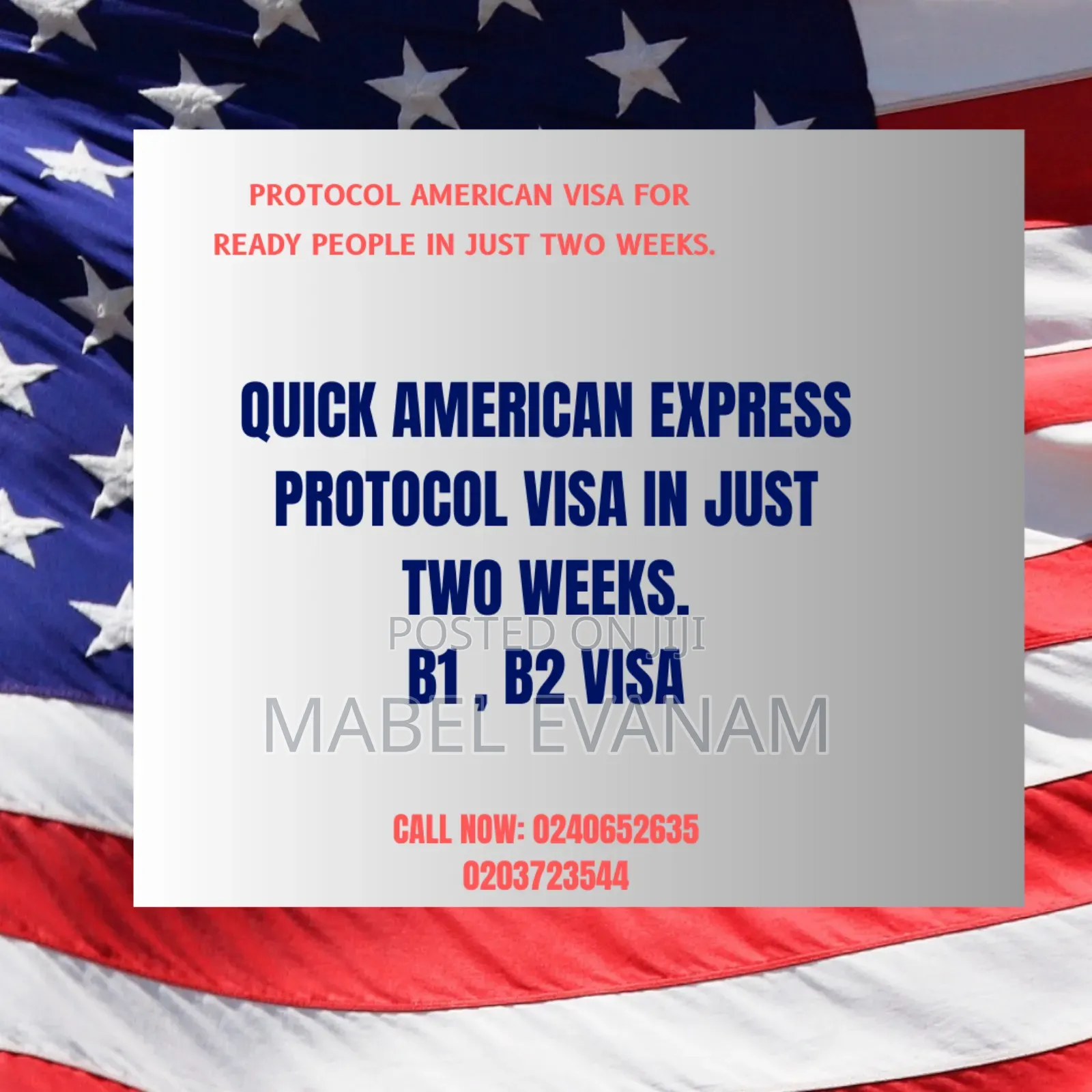 Two Weeks Protocol Visa Express