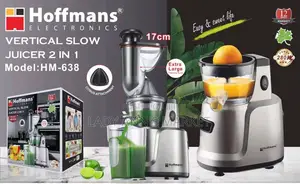 2 in 1 Electric Slow Juicer