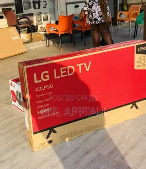 Elegant Black LG 43lp5000 43” Full HD Tv With Magic Remote