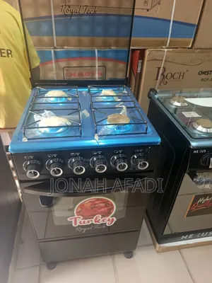Royal Tech 50x50 Gas Cooker 4 Burner With Oven and Grill