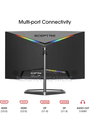 Sceptre Curved 24.5-Inch Gaming Monitor Up to 240hz 1080p
