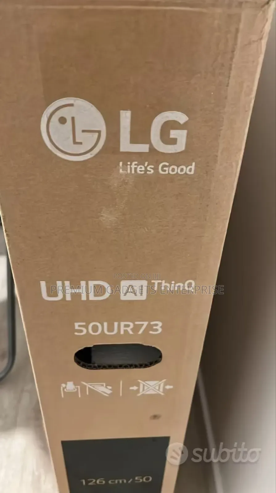 LG 127cm (50'') UHD Smart TV Magic Remote, HDR Webos