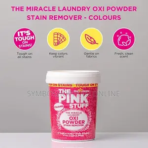 The Pink Stuff Miracle Laundry Oxi Powder Stain Remover, 1kg