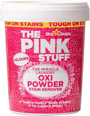 The Pink Stuff Miracle Laundry Oxi Powder Stain Remover, 1kg