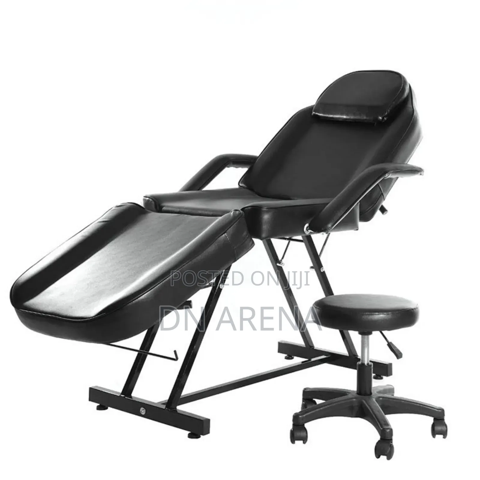 Multi-Purpose Facial Bed Chair Barber Spa Salon With Stool