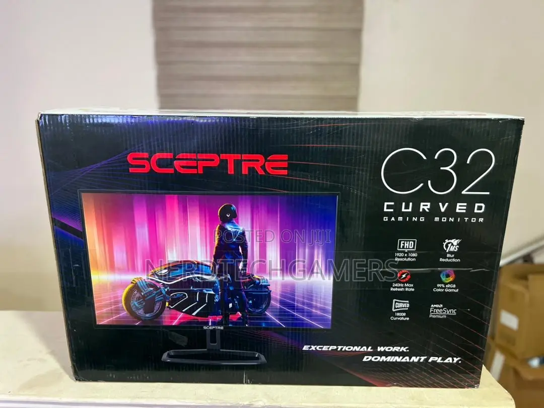 Sceptre Curved 32" FHD 1080p Gaming Monitor Up to 240hz
