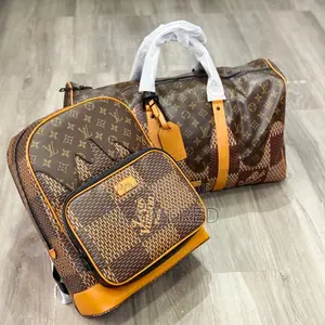 Louis Vuitton Backpack + Duffle Bag Set