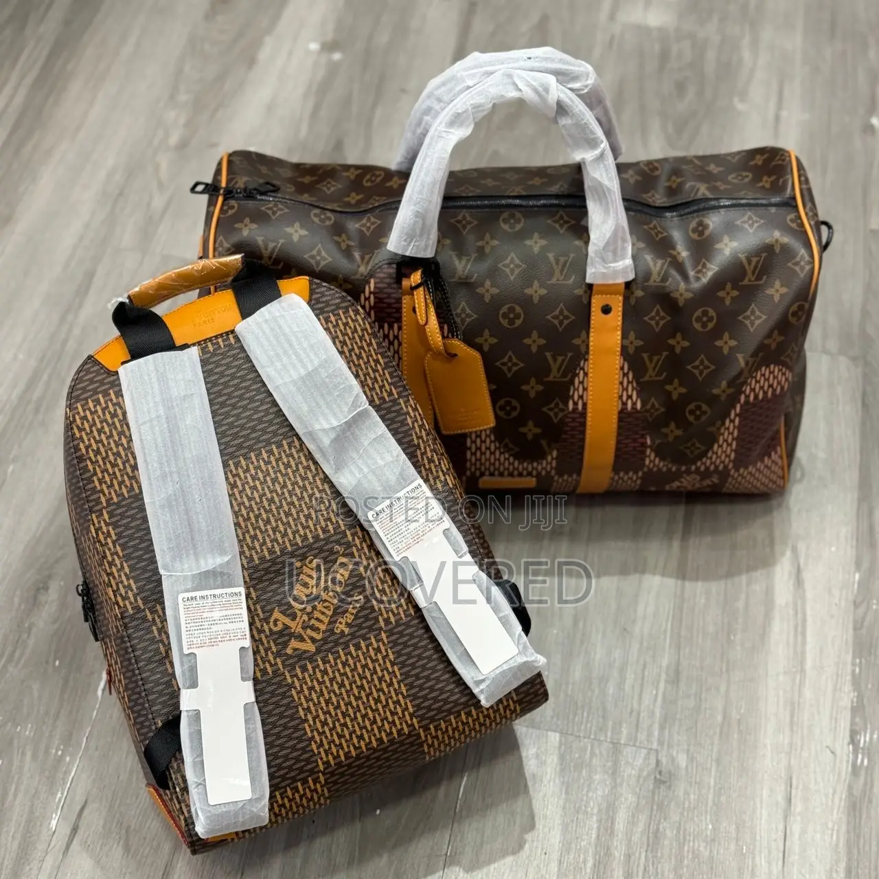 Louis Vuitton Backpack + Duffle Bag Set