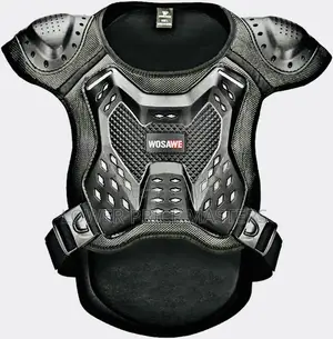 Adults Motorcycle Body Armour Vest Set Chest Spine,Etc