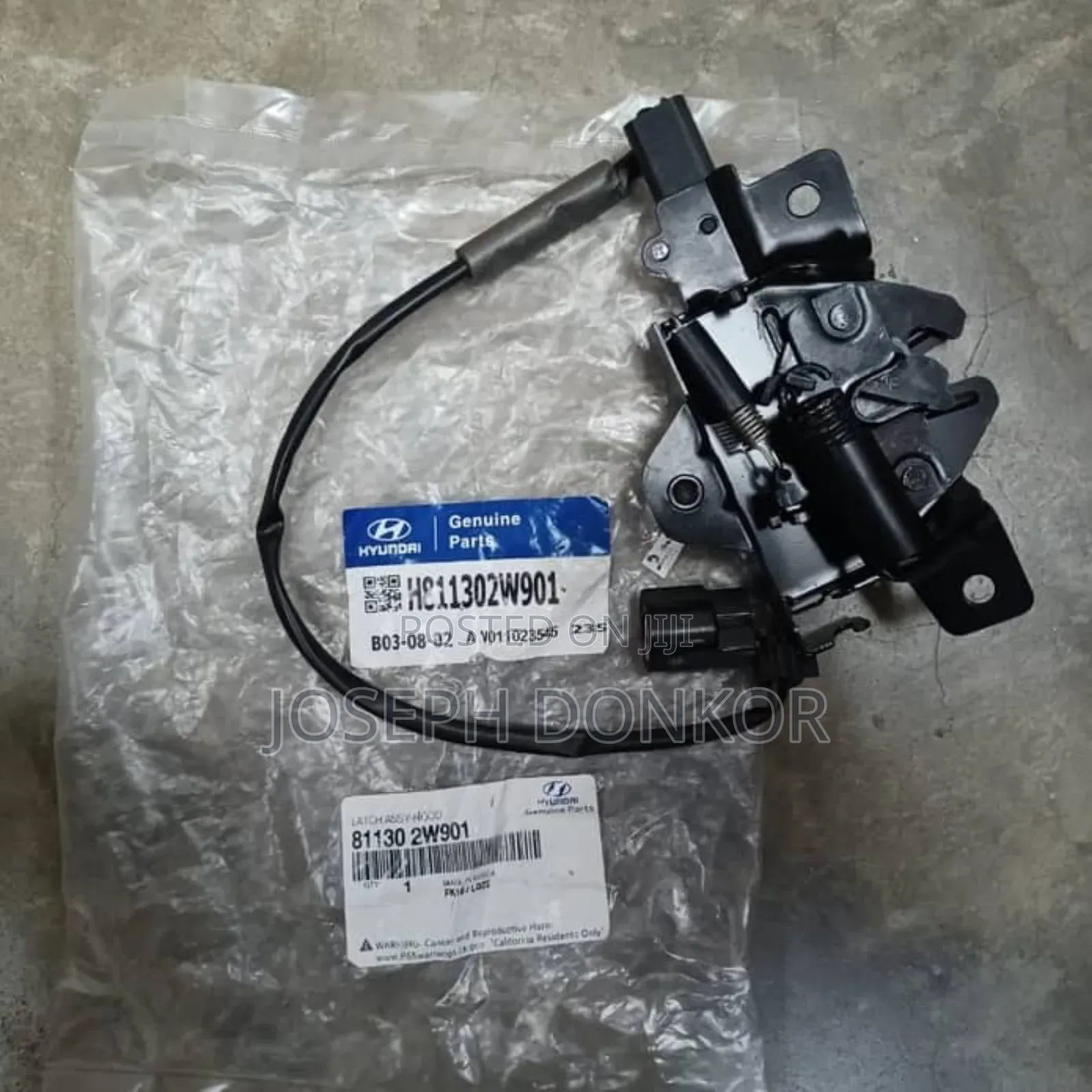 Santa Fe Bonnet Latch/Lock 2013,2014,2015,2016,2017,2018