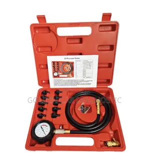 Engine Oil Pressure Testing Gauge