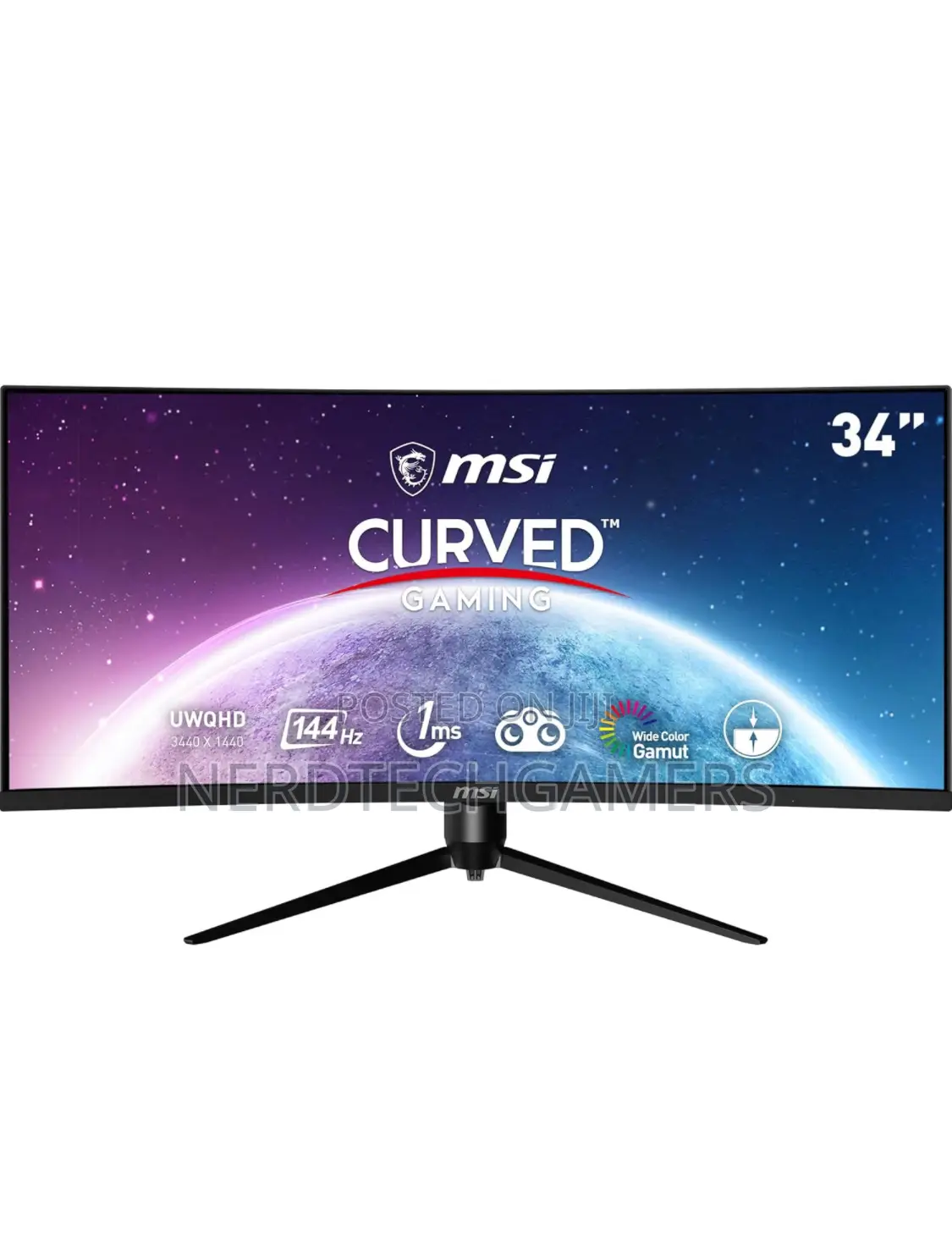 MSI MAG342CQPV, 34" Gaming Monitor