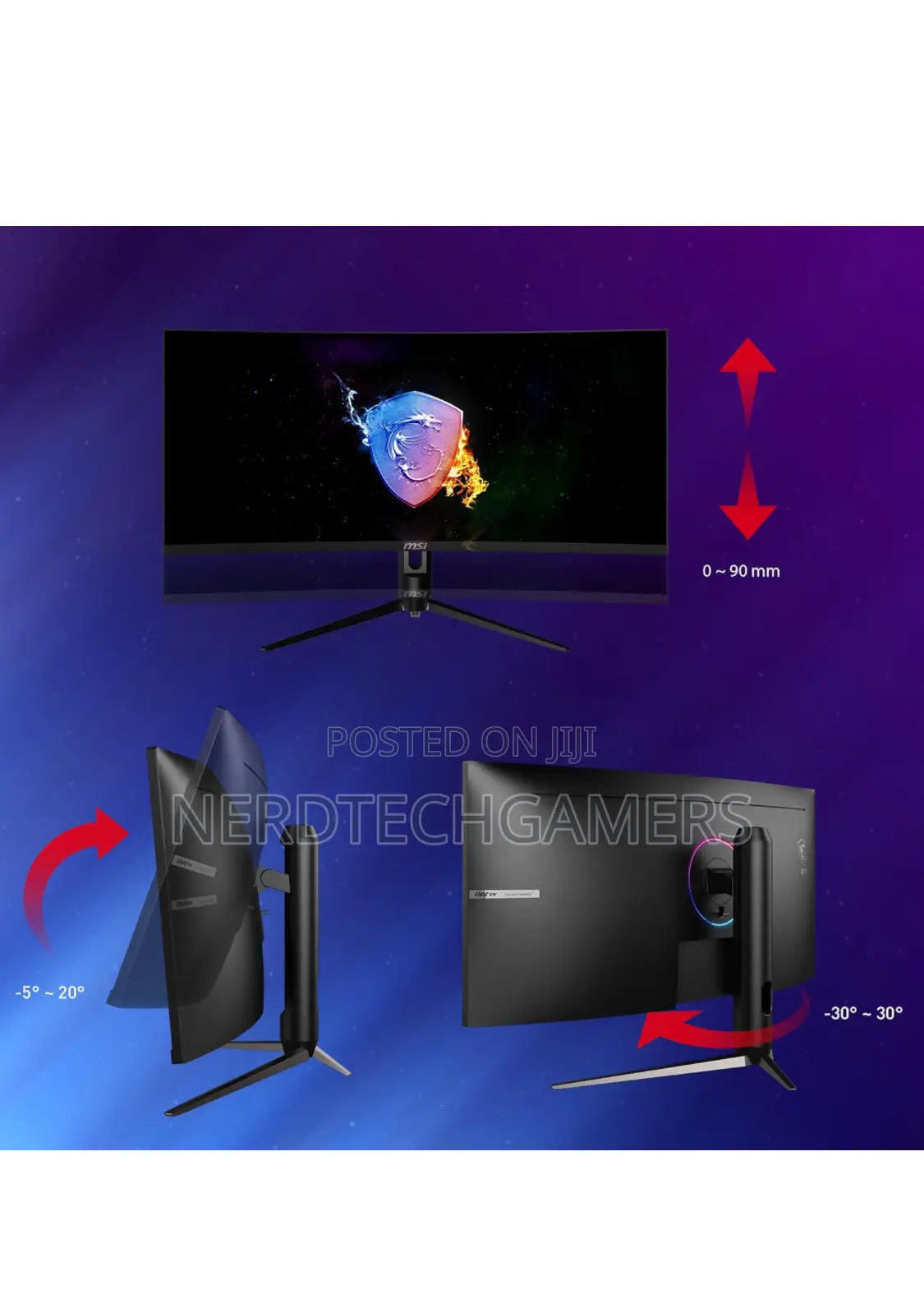MSI MAG342CQPV, 34" Gaming Monitor