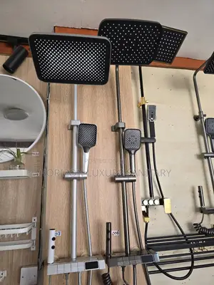Thermostatic Shower Faucets, Rainfall Shower System.