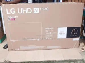 Lg, Uhd Tv, 70" Ur80 Webos Smart Ai Thinq, Magic Remote