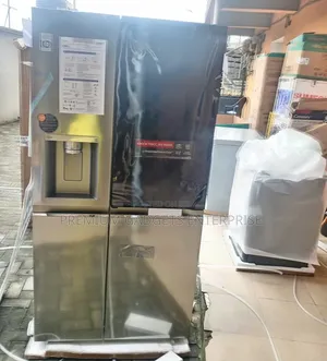 LG Smart Thinq 674L Knock Knock Side-by-Side Refrigerator
