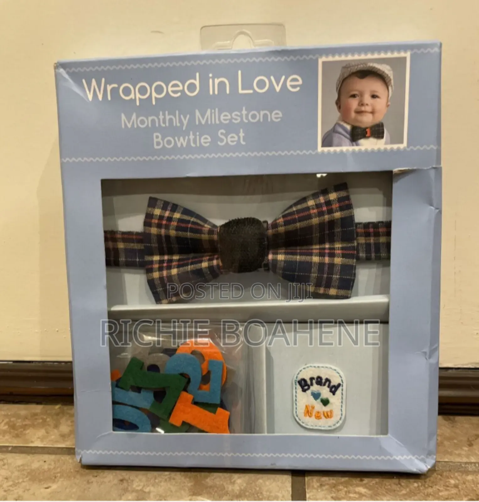 Monthly Milestone Bow Tie