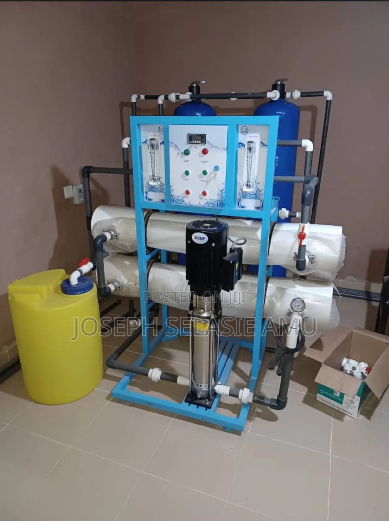 Salt Water 2 Ton R.O Machine