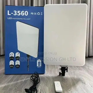 LED Photographic Light L3560 With Stand 24inch Big One