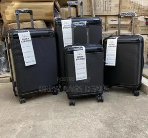 Original Ultra Strong 4set Black Unbreakable Traveling Bag