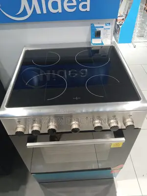 4 Hob 60×60 Electric Cooktop, Midea With Oven Grill