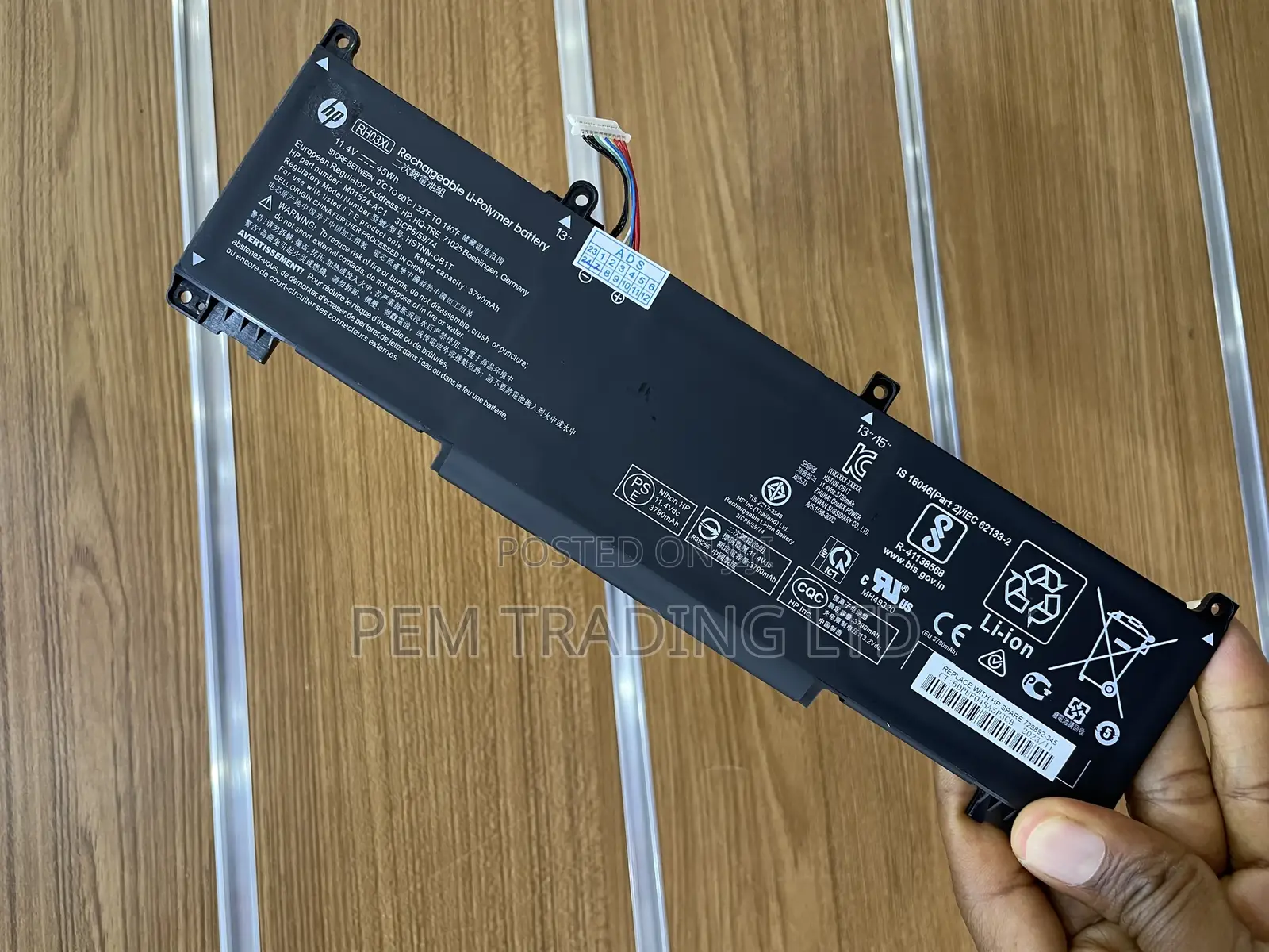 Rh03xl HP Probook 430 G8 440 G8 445 G8 450 G8